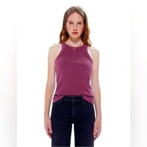 Mother Denim Move It Chin Up Tank SIZE M